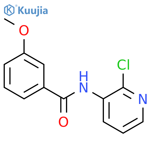 N-(2-Chloropyridin-3-yl)-3-methoxybenzamide structure