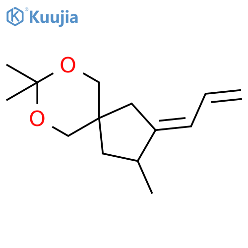 7,9-Dioxaspiro[4.5]decane, 2,8,8-trimethyl-3-(2-propenylidene)-, (3Z)- structure