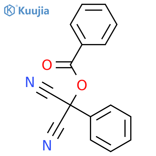 Benzoic Acid Dicyano-Phenyl-Methyl Ester structure