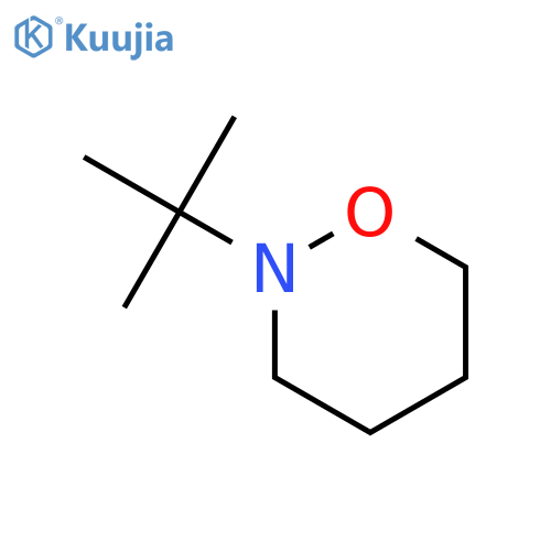 2-tert-butyl-1,2-oxazinane structure