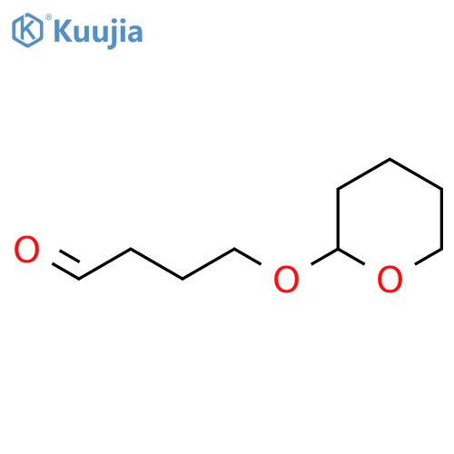 4-Tetrahydropyranyloxy-butanal structure