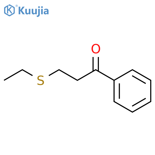 3-(Ethylsulfanyl)-1-phenylpropan-1-one structure