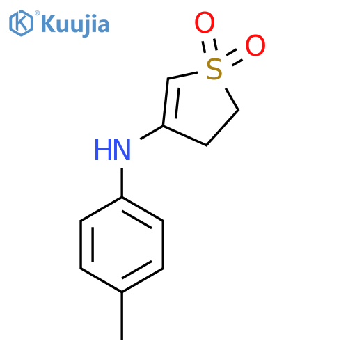 4-(4-methylphenyl)amino-2,3-dihydro-1lambda6-thiophene-1,1-dione structure