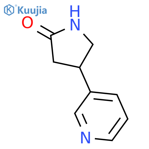 4-(pyridin-3-yl)pyrrolidin-2-one structure