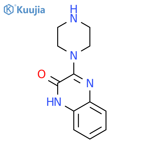 3-(Piperazin-1-yl)quinoxalin-2(1H)-one structure