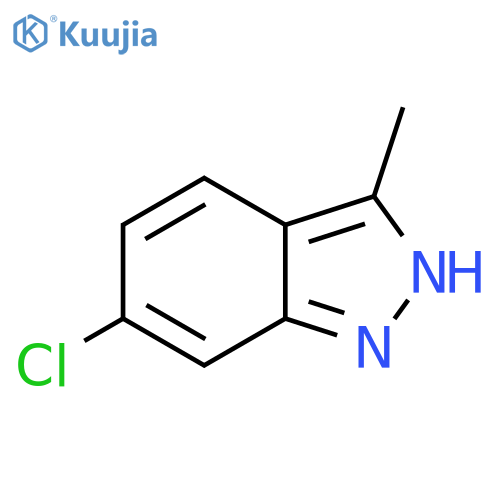 6-Chloro-3-methyl-1H-indazole structure