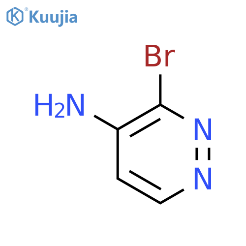 3-bromopyridazin-4-amine structure