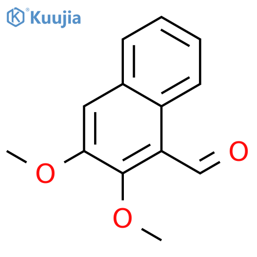 2,3-dimethoxynaphthalene-1-carbaldehyde structure
