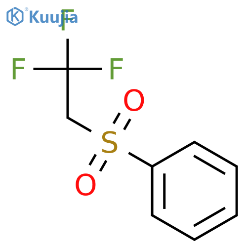 (2,2,2-Trifluoroethyl)sulfonylbenzene structure