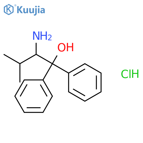 (R)-(+)-2-Amino-3-methyl-1,1-diphenyl-1-butanolHydrochloride structure