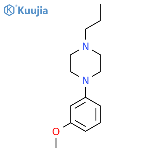 1-(3-Methoxyphenyl)-4-propylpiperazine structure