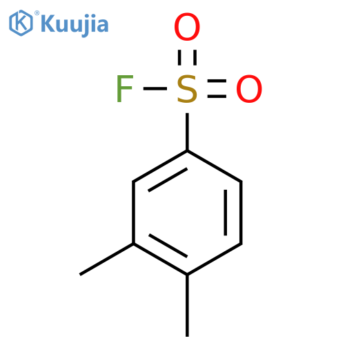 3,4-dimethylbenzene-1-sulfonyl fluoride structure
