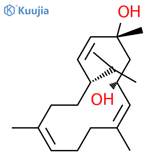 b-Cembrenediol structure