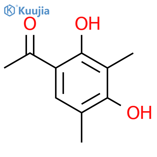 Ethanone, 1-(2,4-dihydroxy-3,5-dimethylphenyl)- structure