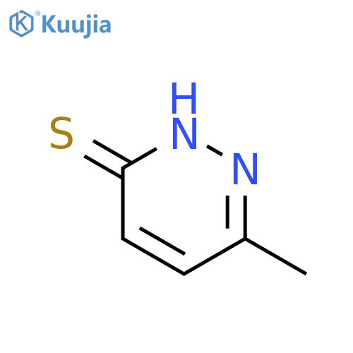 6-methylpyridazine-3-thiol structure
