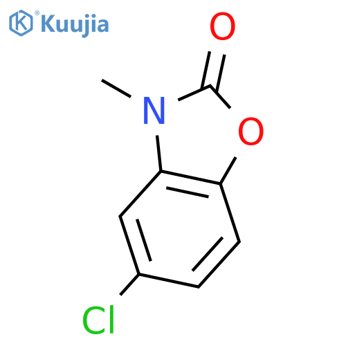 5-chloro-3-methyl-2,3-dihydro-1,3-benzoxazol-2-one structure