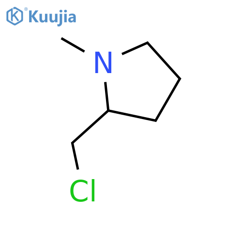 2-(Chloromethyl)-1-methylpyrrolidine hydrochloride structure
