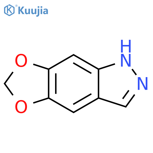 1H-1,3Dioxolo4,5-Findazole structure