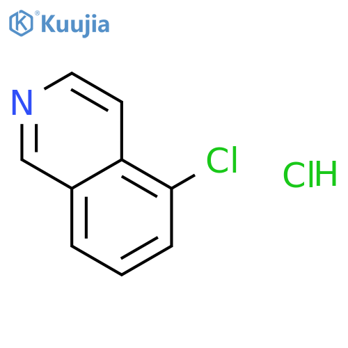 5-chloroisoquinoline hydrochloride structure