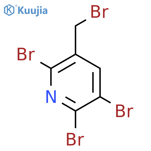 2,3,6-Tribromo-5-(bromomethyl)pyridine structure