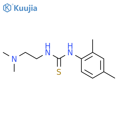Thiourea, N-[2-(dimethylamino)ethyl]-N'-(2,4-dimethylphenyl)- structure