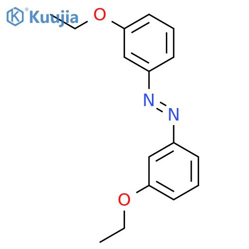 Diazene, bis(3-ethoxyphenyl)- structure