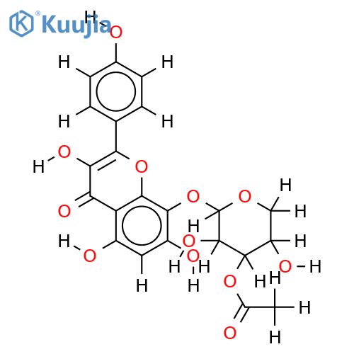 Acetylrhodalgin structure
