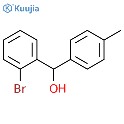 (2-bromophenyl)-(4-methylphenyl)methanol structure