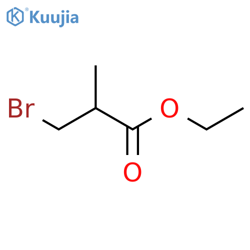 ethyl 3-bromo-2-methylpropanoate structure