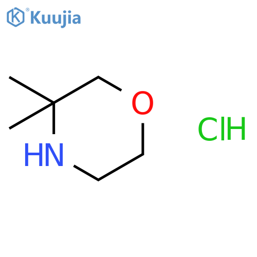 3,3-Dimethylmorpholine hydrochloride structure