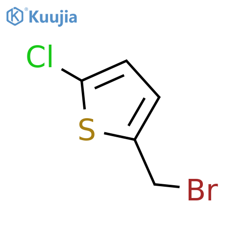 2-(bromomethyl)-5-chlorothiophene structure