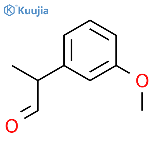 2-(3-methoxyphenyl)propanal structure