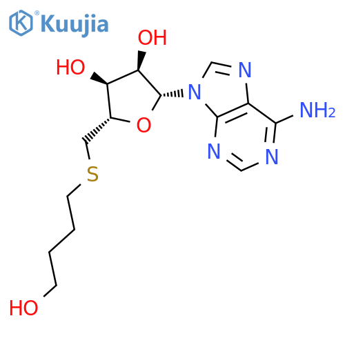 5'-S-(4-hydroxybutyl)-5'-thio-adenosine structure