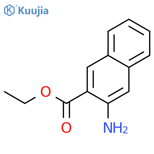 ethyl 3-aminonaphthalene-2-carboxylate structure