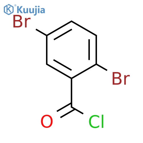 2,5-Dibromobenzoyl chloride structure