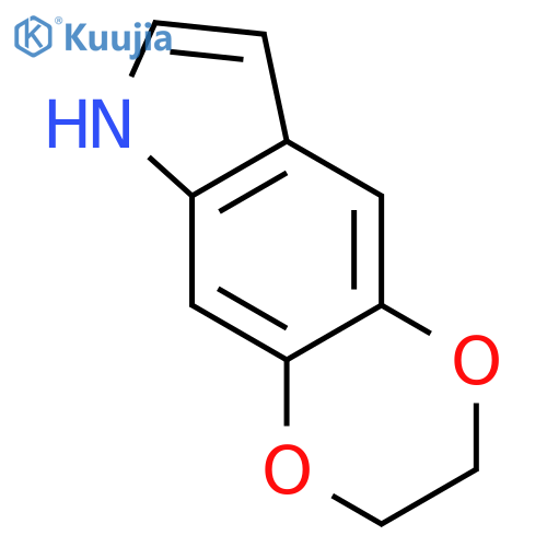 2,3-dihydro-6H-1,4-Dioxino[2,3-f]indole structure