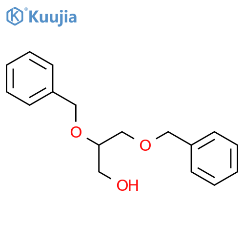 1-Propanol, 2,3-bis(phenylmethoxy)- structure