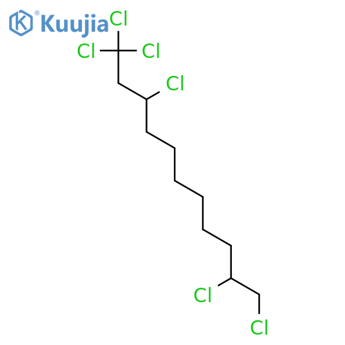 1,1,1,3,10,11-HEXACHLOROUNDECANE structure