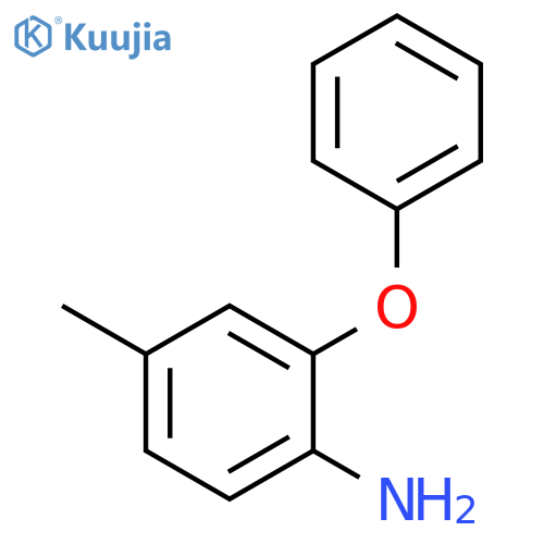 4-Methyl-2-phenoxyaniline structure