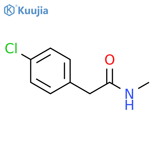 2-(4-Chlorophenyl)-N-Methylacetamide structure