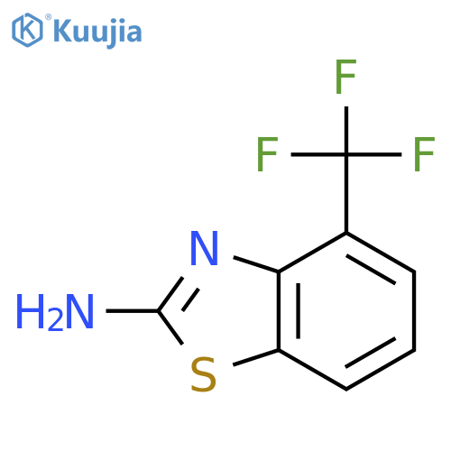 4-(Trifluoromethyl)benzo[d]thiazol-2-amine structure