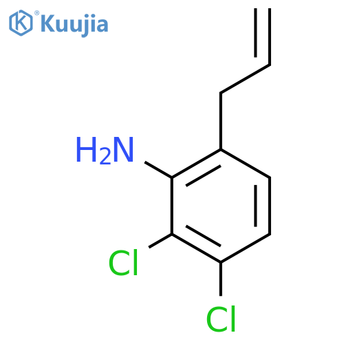 Benzenamine, 2,3-dichloro-6-(2-propenyl)- structure