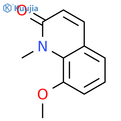 2(1H)-Quinolinone,8-methoxy-1-methyl- structure
