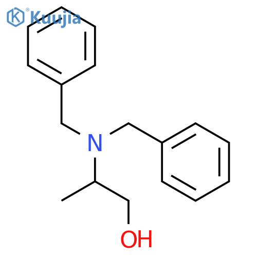 1-Propanol, 2-[bis(phenylmethyl)amino]-, (R)- structure