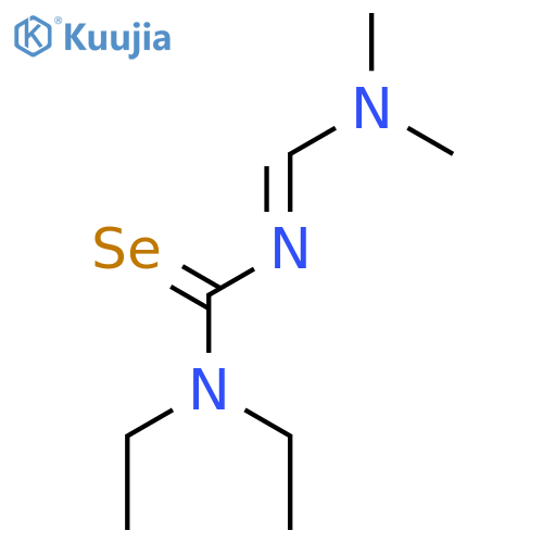 Selenourea, [(dimethylamino)methylene]diethyl- structure