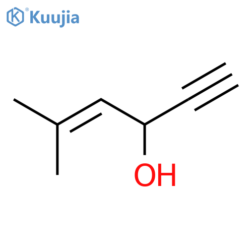 4-Hexen-1-yn-3-ol, 5-methyl- structure