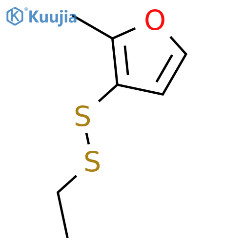 3-(Ethyldithio)-2-methylfuran structure