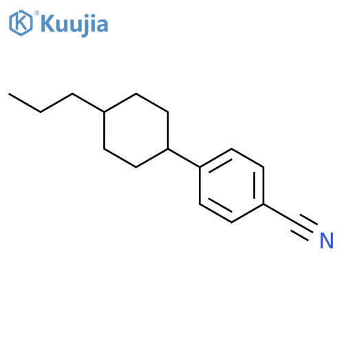 1-Cyano-4-(trans-4-propylcyclohexyl)benzene structure