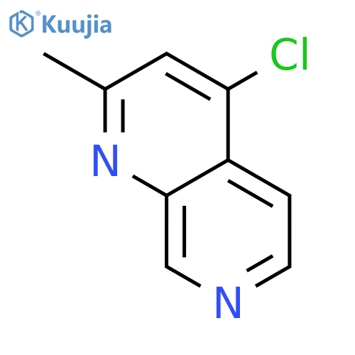 4-chloro-2-methyl-1,7-Naphthyridine structure
