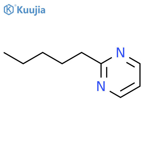 pyrimidine, 2-pentyl- (9ci) structure